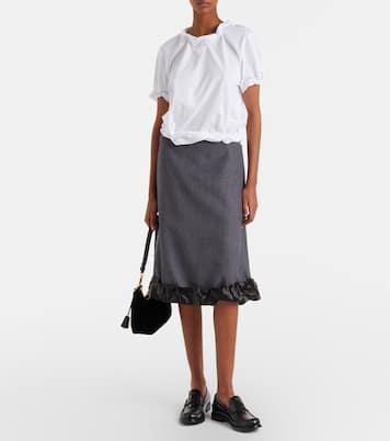 Prada Re-Edition Mini velvet shoulder bag | Prada