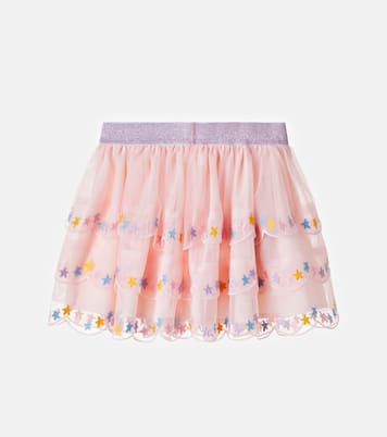Embroidered tulle skirt | Stella McCartney Kids
