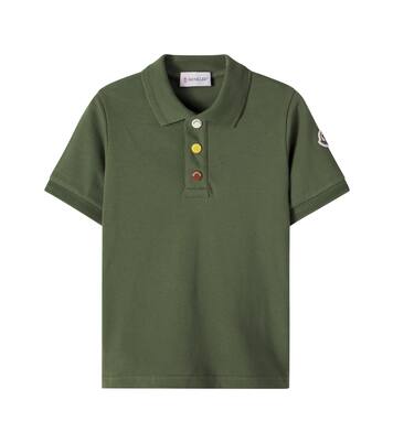 Cotton piqué polo shirt | Moncler Enfant