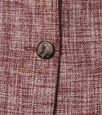 Blazer mit Leinenanteil | Victoria Beckham