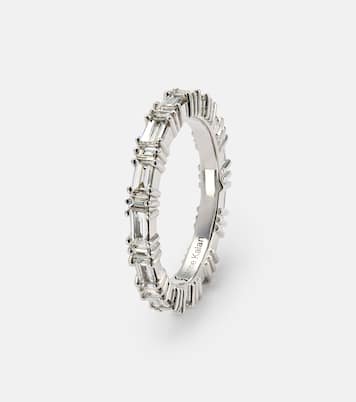 Bague en or blanc 18 ct et diamants | Suzanne Kalan