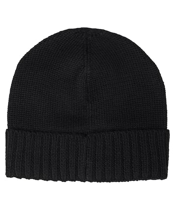 Gorro en mezcla de lana con logo | Moschino Kids