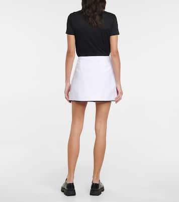 Mini-jupe en coton | Prada