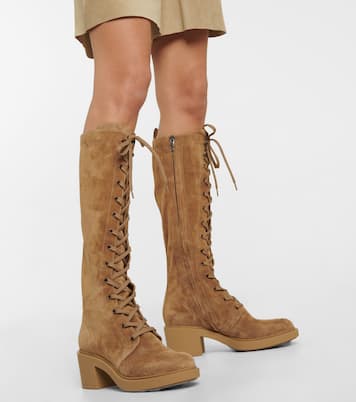 Botas altas Foster de ante | Gianvito Rossi