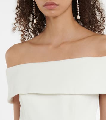 Bridal - Abito midi Amore in crêpe | Rebecca Vallance