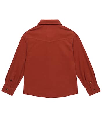 Camisa de pana de algodón | Brunello Cucinelli Kids