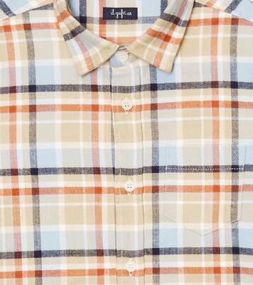 Camisa de algodón a cuadros | Il Gufo