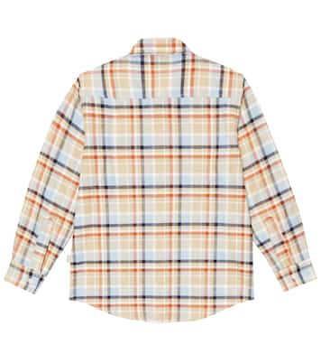 Camisa de algodón a cuadros | Il Gufo