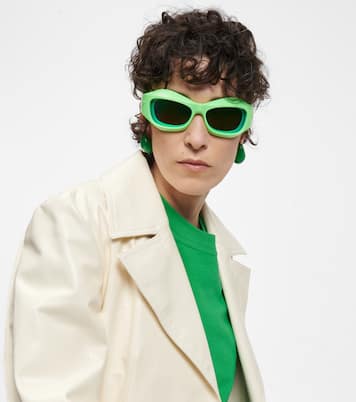 Ovale Sonnenbrille | Bottega Veneta