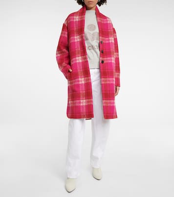 Gabriel checked flannel coat | Marant Etoile