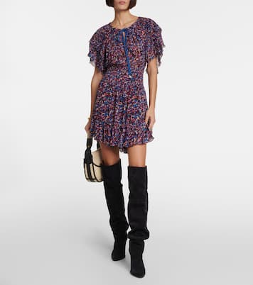 Florise printed georgette minidress | Marant Etoile
