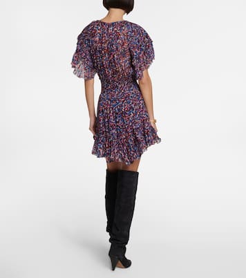 Florise printed georgette minidress | Marant Etoile