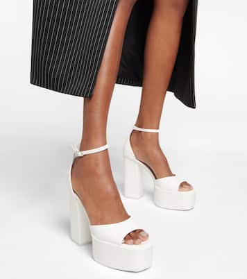Tatiana patent leather platform sandals | Paris Texas