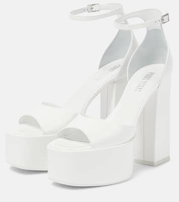 Tatiana patent leather platform sandals | Paris Texas