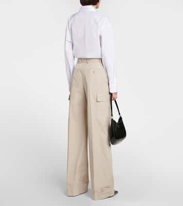 Pantalones cargo en mezcla de algodón | Prada