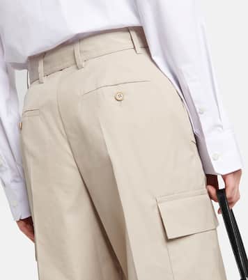 Pantalones cargo en mezcla de algodón | Prada