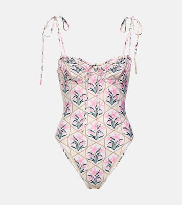 Ebano printed swimsuit | Agua by Agua Bendita