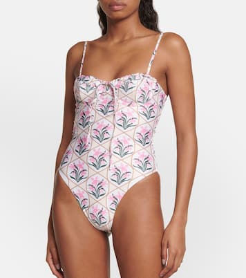 Ebano printed swimsuit | Agua by Agua Bendita