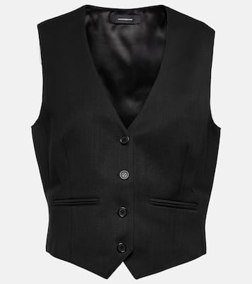 Weste aus Wolle | Wardrobe.NYC