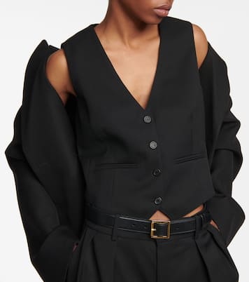 Weste aus Wolle | Wardrobe.NYC