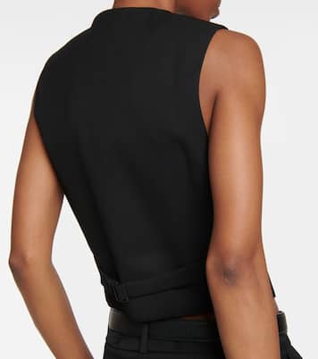 Weste aus Wolle | Wardrobe.NYC