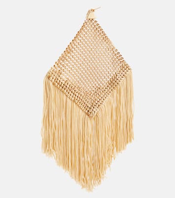 Fringed chainmail earrings | Rabanne