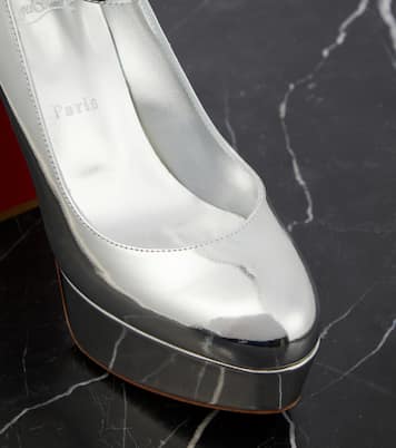 Pumps Movidastrap in pelle metallizzata | Christian Louboutin
