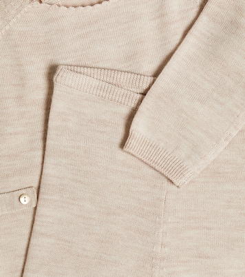Baby wool sweater and pants set | Bonpoint