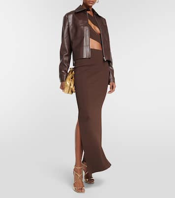 Jacke Tolobu aus Lederimitat | Aya Muse