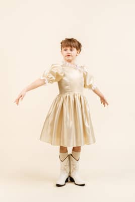 Kleid aus Lamé | Paade Mode