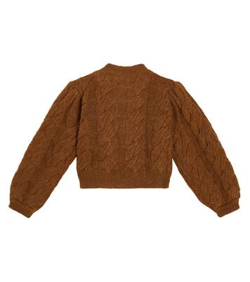 Tilda cable-knit wool-blend cardigan | Morley