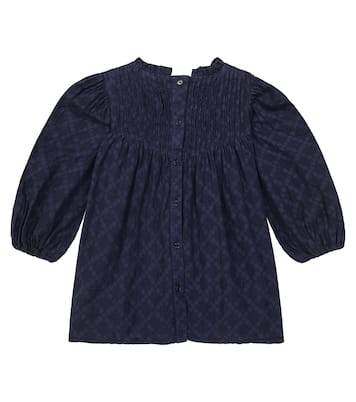 Abito Tulsa in misto cotone a pieghe | Morley