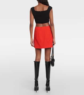 Mini-jupe Coci en laine mélangée | Blazé Milano