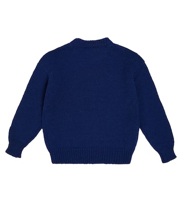 Bull intarsia wool sweater | The Animals Observatory