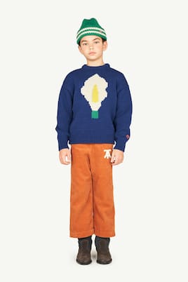 Bull intarsia wool sweater | The Animals Observatory