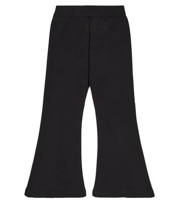 Pantalones flared de algodón | Balmain Kids