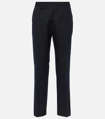Pantaloni slim in cotone | Jil Sander