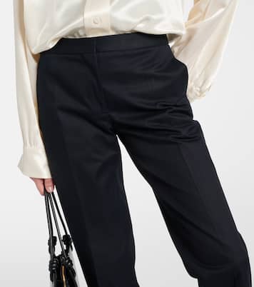 Pantaloni slim in cotone | Jil Sander