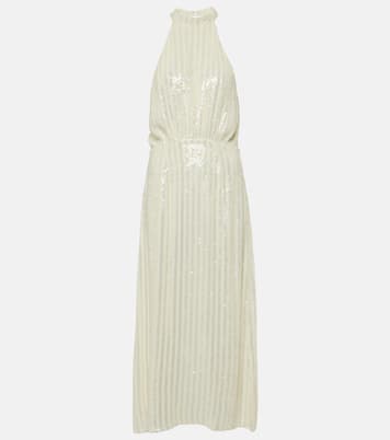 Bridal Vivienne sequined midi dress | Rixo