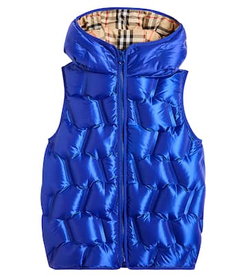 Veste doudoune sans manches  | Burberry Kids