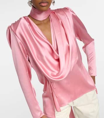 Blusa in misto seta | Magda Butrym