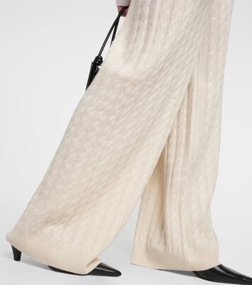 Weite Hose aus Wolle und Kaschmir | Toteme
