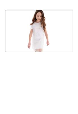 Abito in jersey di cotone a pois | Balmain Kids