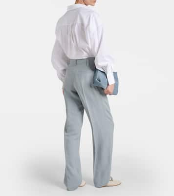 Gerade Mid-Rise-Hose | Brunello Cucinelli
