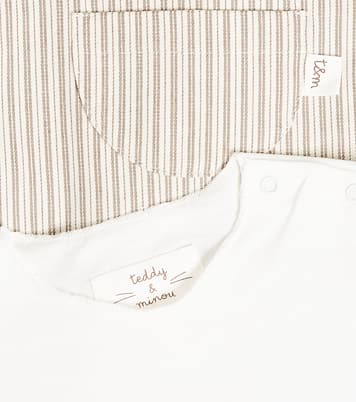 Baby T-shirt and romper set  | Il Gufo