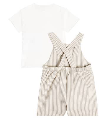 Baby T-shirt and romper set  | Il Gufo
