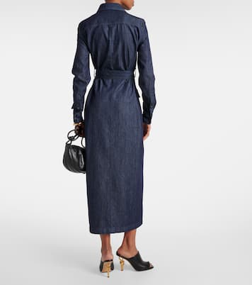 Robe chemise en jean | Dries Van Noten