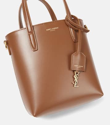 Sac Toy Shopping Mini en cuir | Saint Laurent