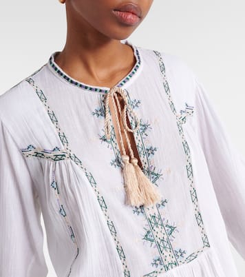Bestickte Bluse Silekiage aus Baumwolle | Marant Etoile