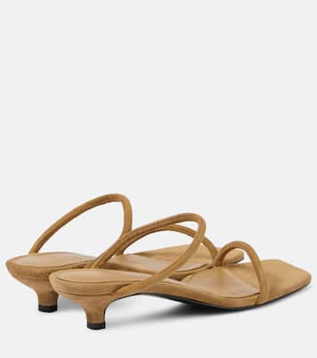 Mules The Minimalist 35 en daim | Toteme